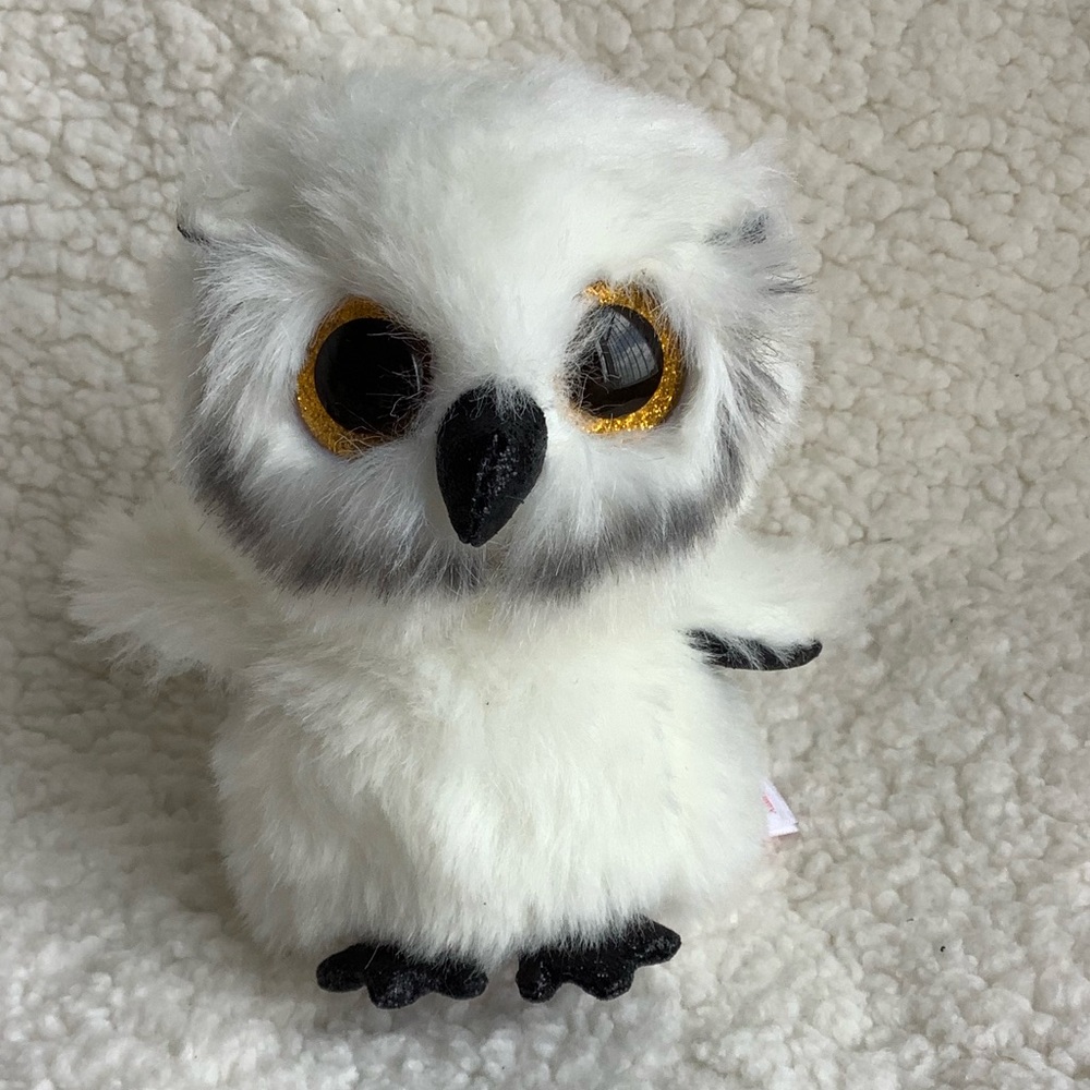 Ty Beanie Boo Austin the Owl Plush Stuffed Animal Toy